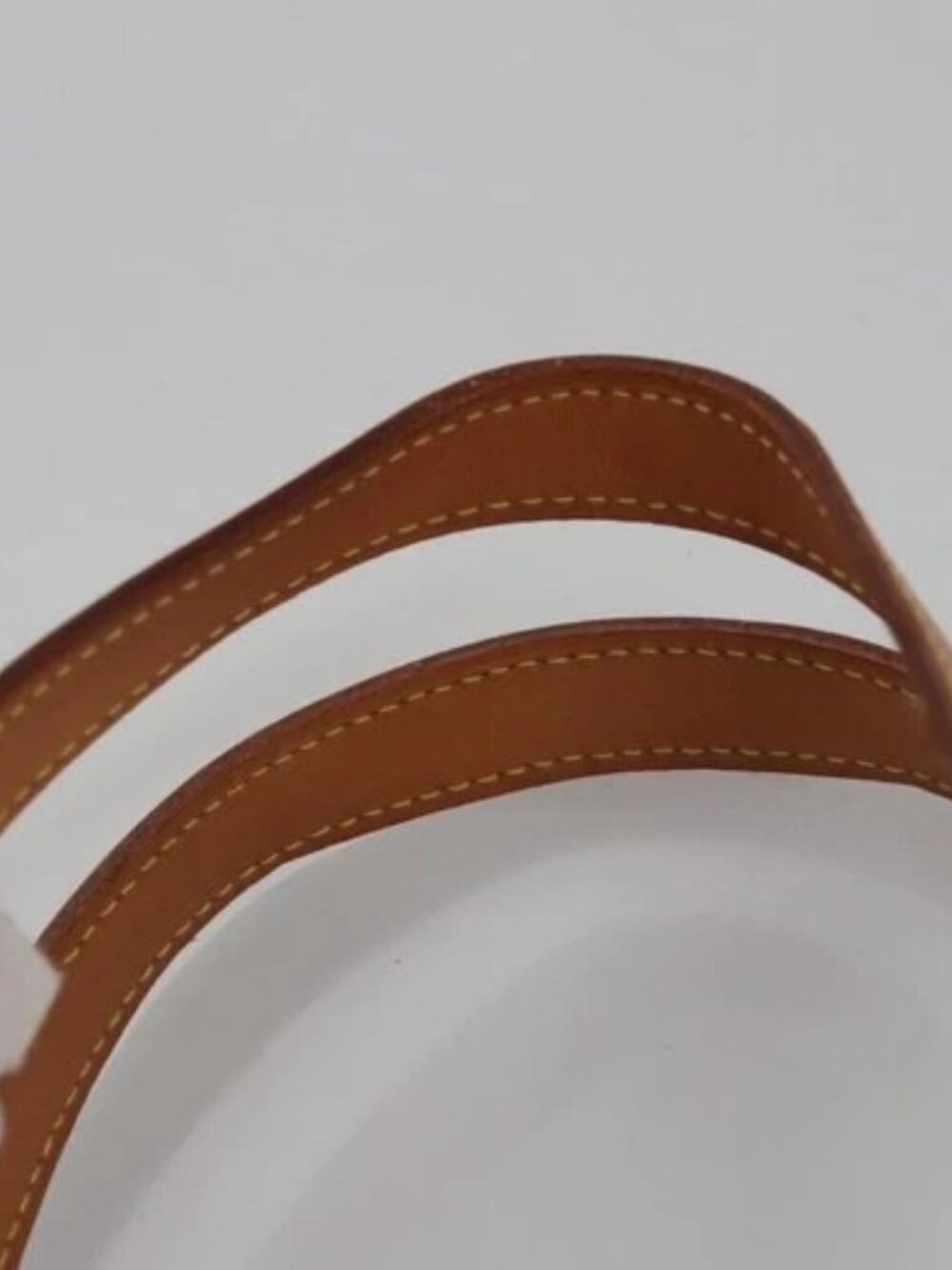 LOUIS VUITTON Monogram Vernis Columbus Tote Bag Beige M91023 LV Auth 100753 - Picture 12 of 16